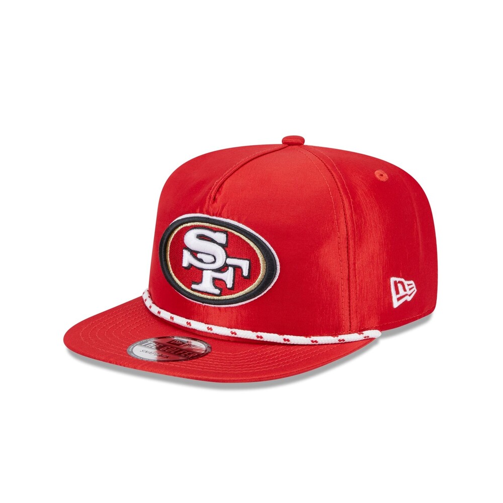 New Era San Francisco 49ers Team Rope Golfer Hat - One Size
